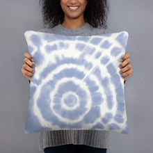 Tie Dye pillow "May your coffee kick in before reality does"